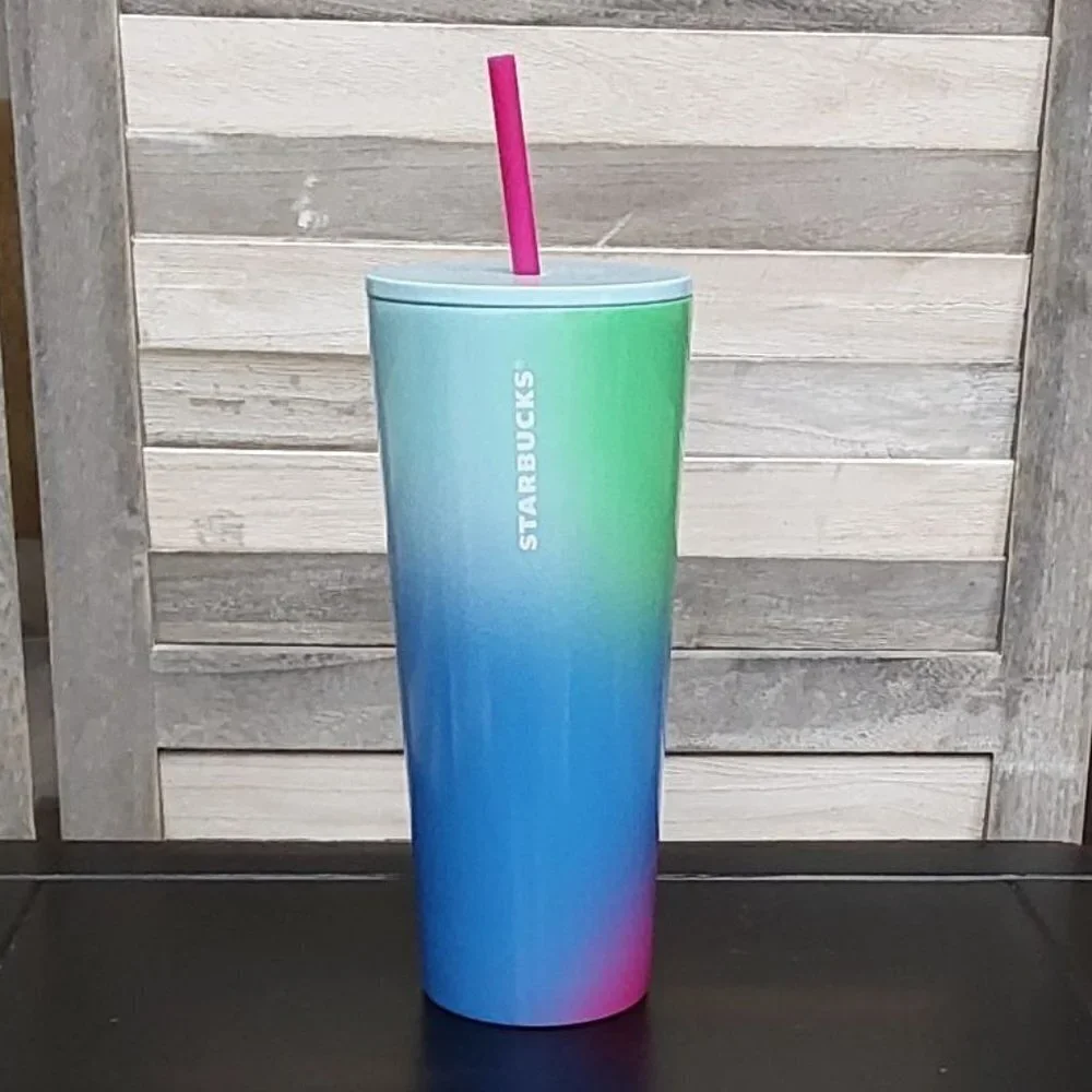 2023 Technicolor Paint Cold Cup (24 oz) | Starbucks